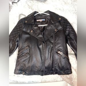Vintage Havana Kids Leather Jacket